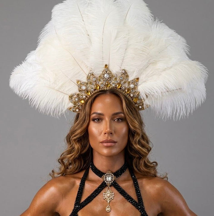 Couture Custom Headpiece  Angel Competition BikinisThe best NPC Competition Suits for the Bikini Division, Fit Model Division Suits, and bodybuilding suits.