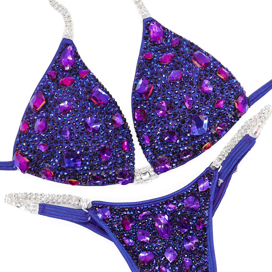 Custom Platinum Radiance  Angel Competition BikinisThe best NPC Competition Suits for the Bikini Division, Fit Model Division Suits, and bodybuilding suits.