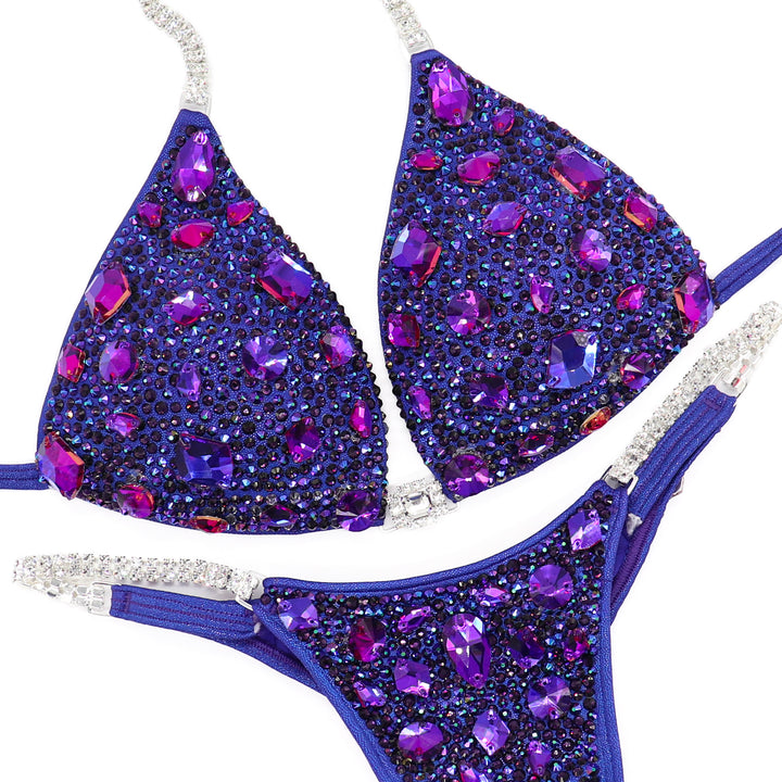 Custom Platinum Radiance  Angel Competition BikinisThe best NPC Competition Suits for the Bikini Division, Fit Model Division Suits, and bodybuilding suits.