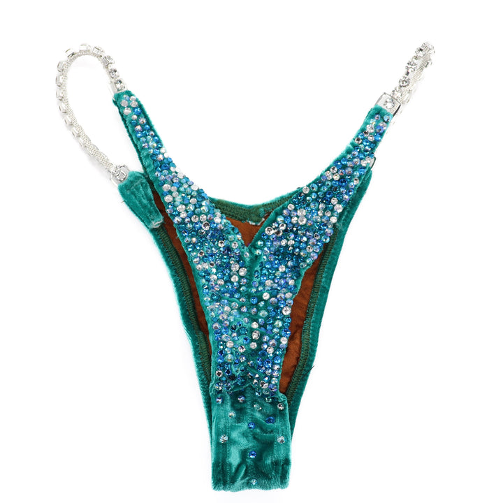 QS ST: Crystal Radiance. Velvet Teal. Medium Molded/Micro.
