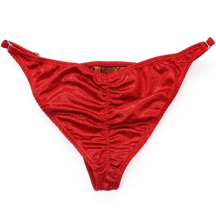 QS ST: Hologram Red Fit Model Suit. Small Molded/Fit Model.