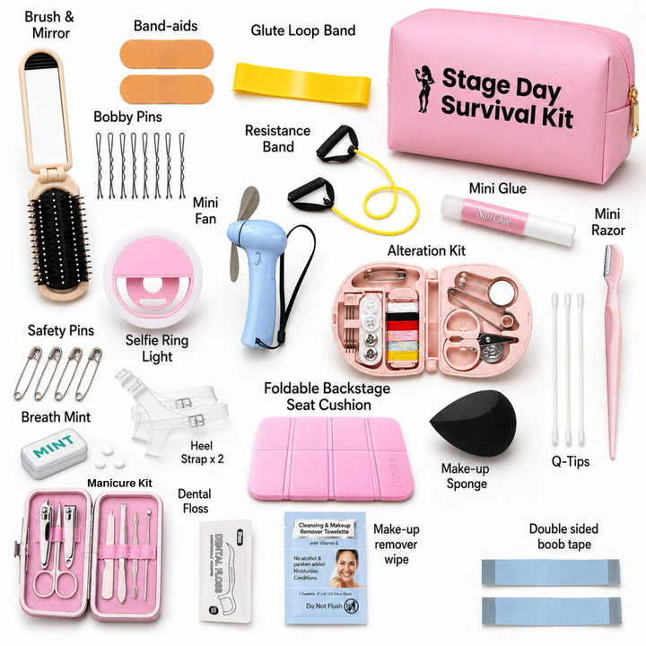 Stage Day Survival Kit  Angel Competition BikinisThe best NPC Competition Suits for the Bikini Division, Fit Model Division Suits, and bodybuilding suits.