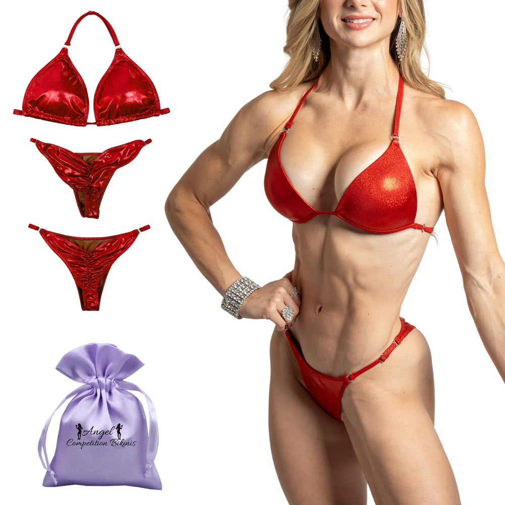 Find the perfect suit for your NPC Fit Model Competition. Angel Competition Bikinis is the best source for your Fit Model Competition Suit. 