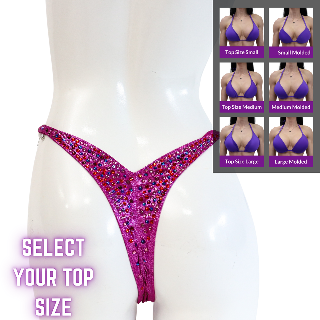 QS SZ: Diamond Shimmer. Hologram Mulberry. Wellness Micro.  Angel Competition BikinisThe best NPC Competition Suits for the Bikini Division, Fit Model Division Suits, and bodybuilding suits.