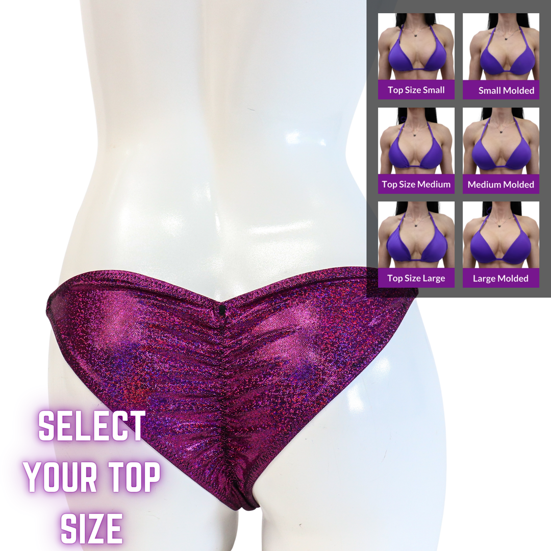 QS SZ: Hologram Crandberry Fit Model Suit. Select Your Top/Fit Model 2.  Angel Competition BikinisThe best NPC Competition Suits for the Bikini Division, Fit Model Division Suits, and bodybuilding suits.