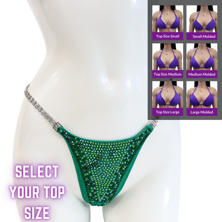 QS SZ: Ashley's Lucky Charm Nova. Select Your Top/Pro.  Angel Competition BikinisThe best NPC Competition Suits for the Bikini Division, Fit Model Division Suits, and bodybuilding suits.