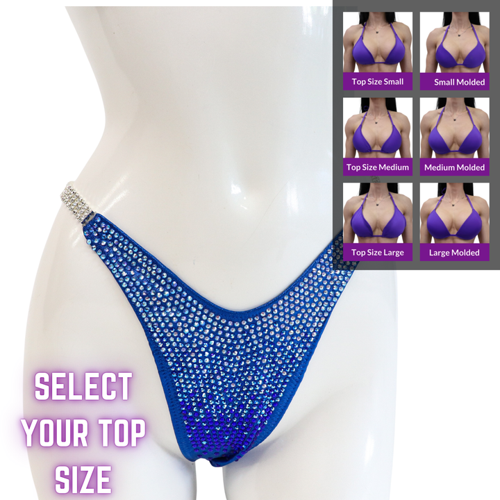 QS SZ: Frozen Faded Gradient. Select Your Top/Standard Figure.  Angel Competition BikinisThe best NPC Competition Suits for the Bikini Division, Fit Model Division Suits, and bodybuilding suits.