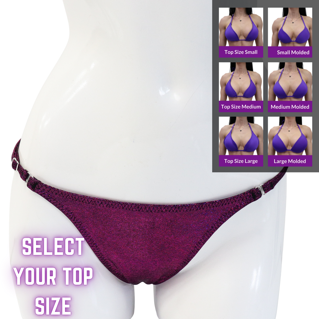 QS SZ: Hologram Cranberry Fit Model Suit. Select Your Top/Fit Model 2.  Angel Competition BikinisThe best NPC Competition Suits for the Bikini Division, Fit Model Division Suits, and bodybuilding suits.