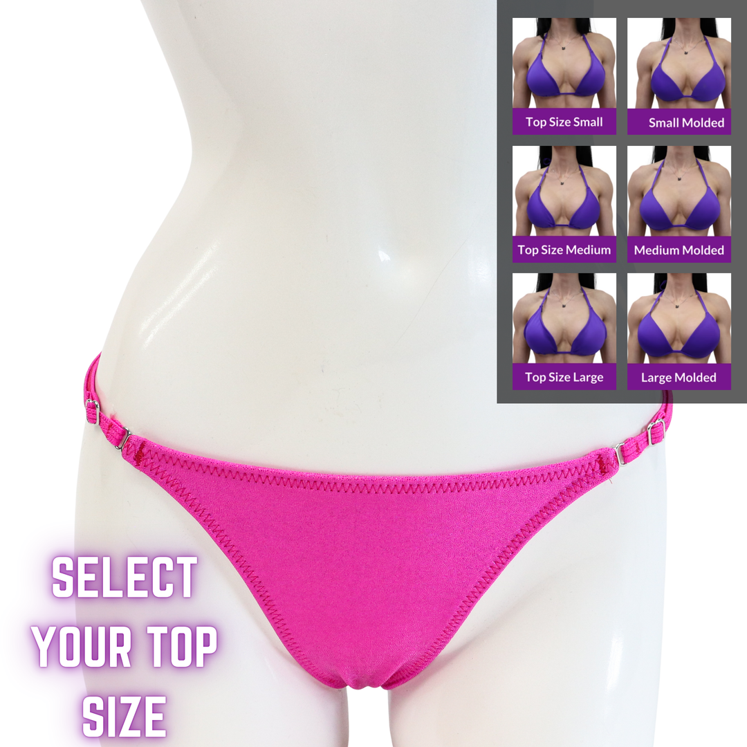 QS SZ: Hologram Pink Fit Model Suit. Select Your Top/Fit Model 1.  Angel Competition BikinisThe best NPC Competition Suits for the Bikini Division, Fit Model Division Suits, and bodybuilding suits.