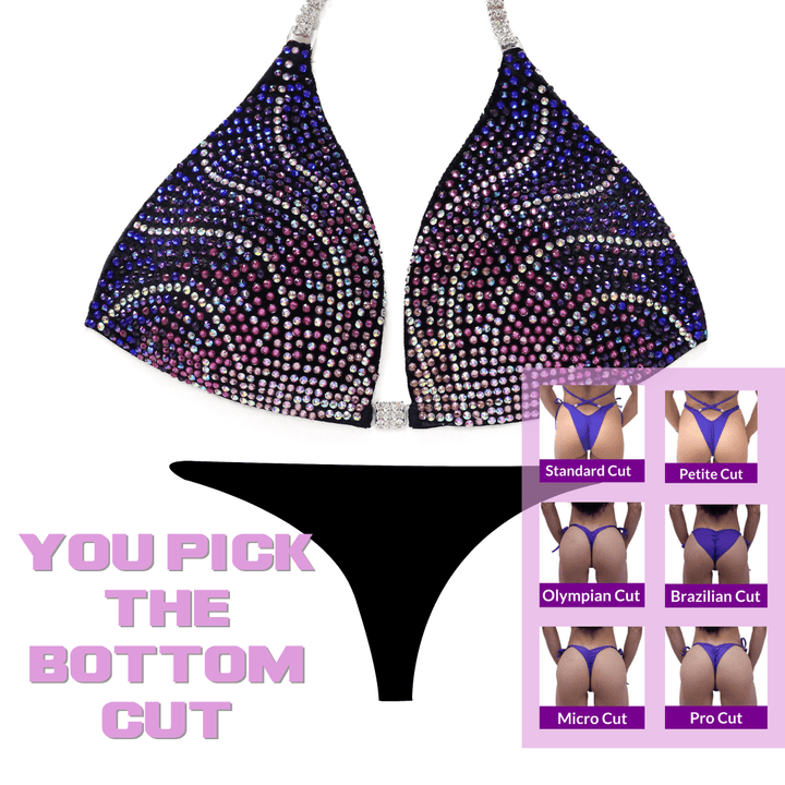 QS SZ: Camila's Dark Magic Crystal Flare. Medium Molded