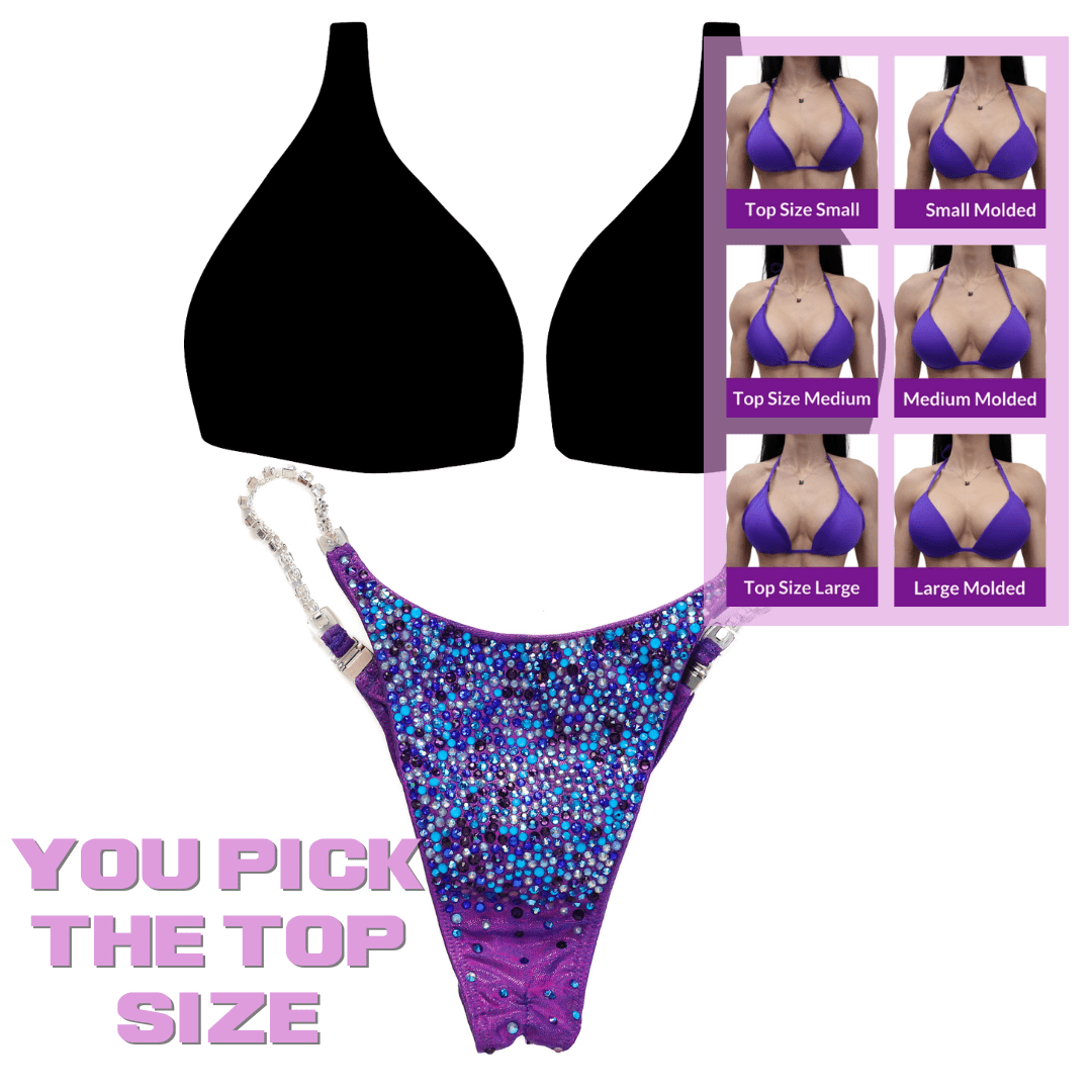 QS SZ: Crystal Radiance. Hologram Purple. Micro with Modest Rise.