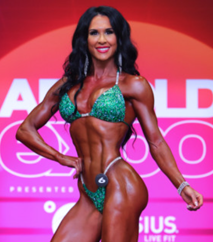 Ashley K's Arnold 2026 Kermit’s Night Out Radiance  Angel Competition BikinisThe best NPC Competition Suits for the Bikini Division, Fit Model Division Suits, and bodybuilding suits.