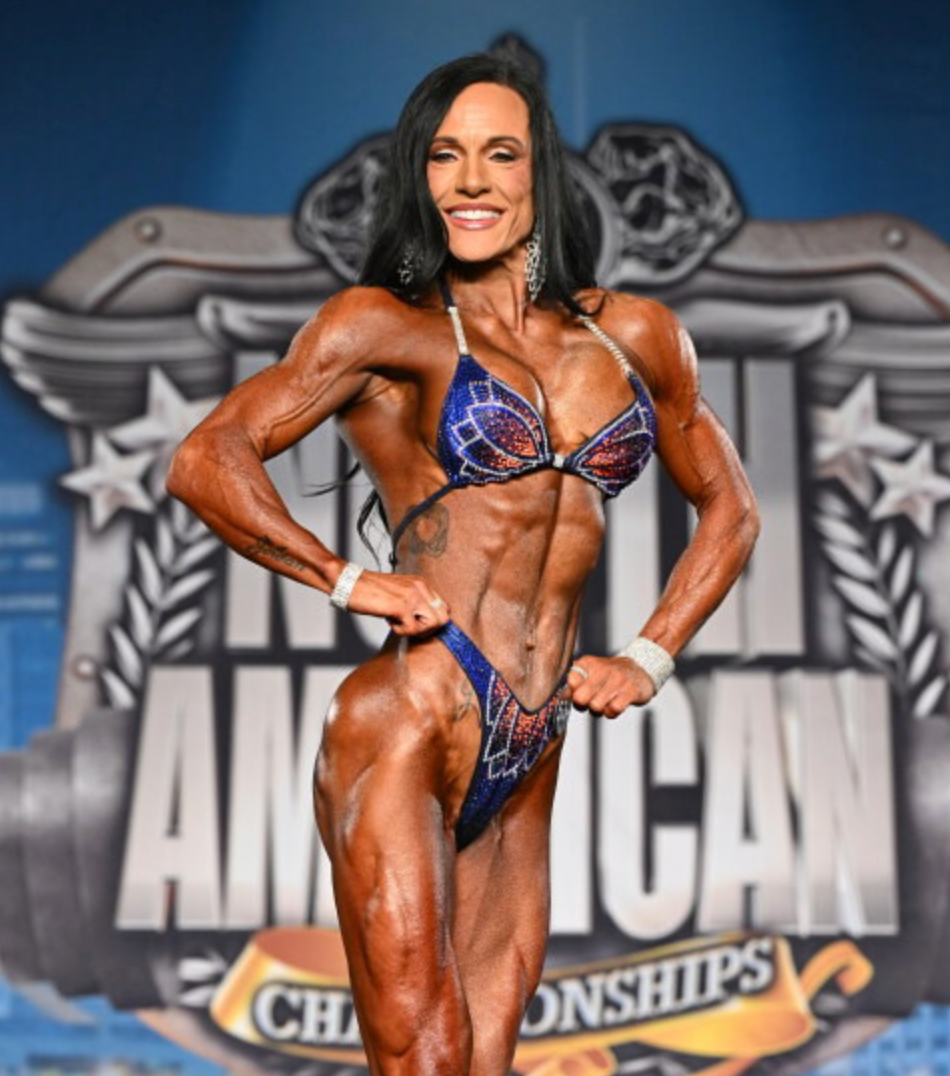 Dark Blue Crystal Lotus  Angel Competition BikinisThe best NPC Competition Suits for the Bikini Division, Fit Model Division Suits, and bodybuilding suits.