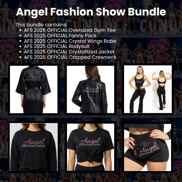 Angel Fashion Show Apparel Bundle  Angel Competition BikinisThe best NPC Competition Suits for the Bikini Division, Fit Model Division Suits, and bodybuilding suits.