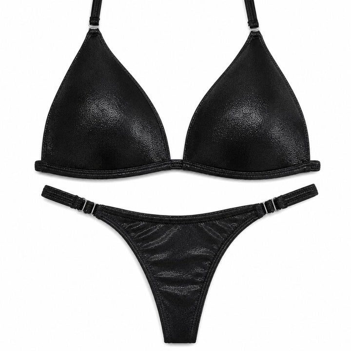 Black Practice Suit Fit Model Suit  Angel Competition BikinisThe best NPC Competition Suits for the Bikini Division, Fit Model Division Suits, and bodybuilding suits.