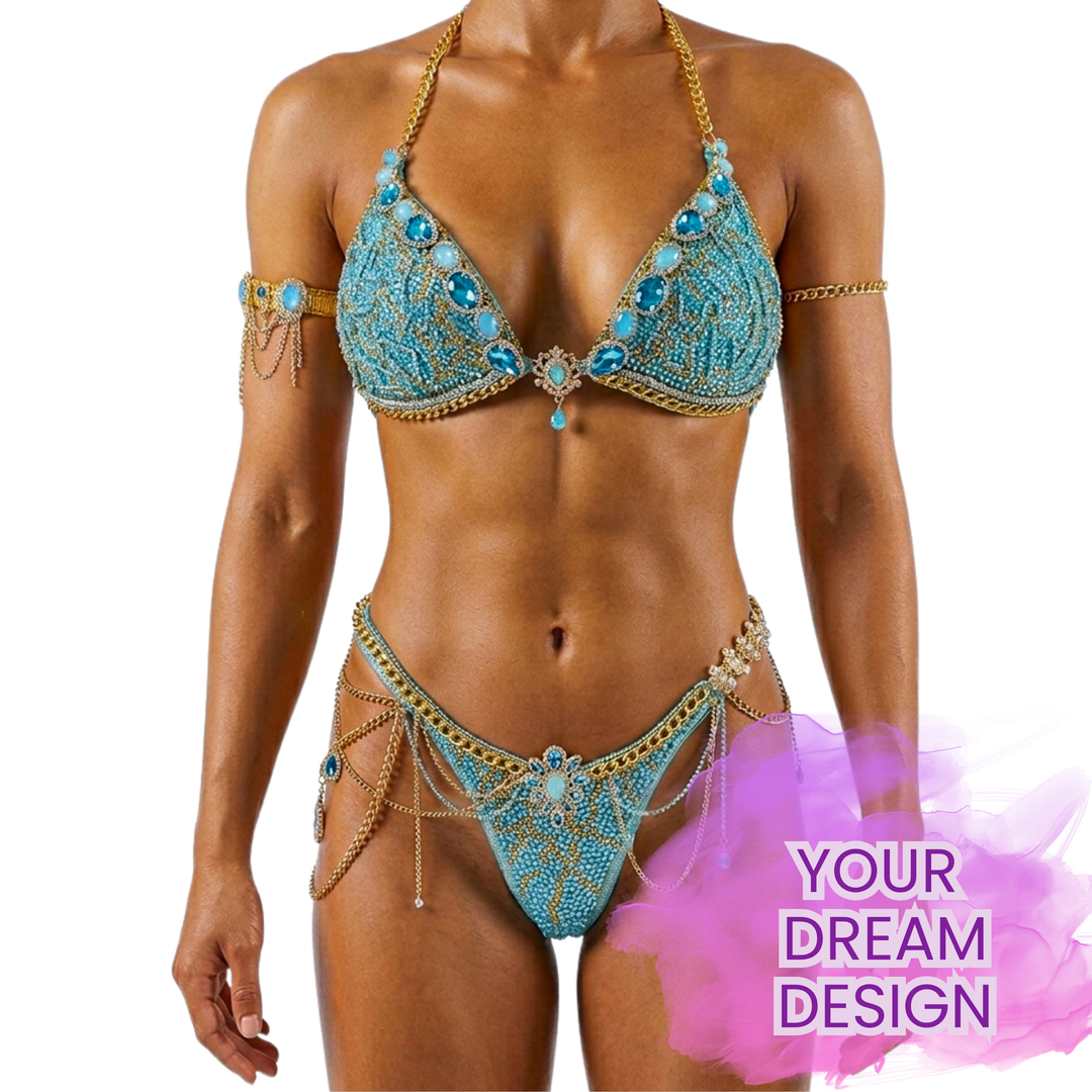 Couture Matching Arm Cuff  Angel Competition BikinisThe best NPC Competition Suits for the Bikini Division, Fit Model Division Suits, and bodybuilding suits.