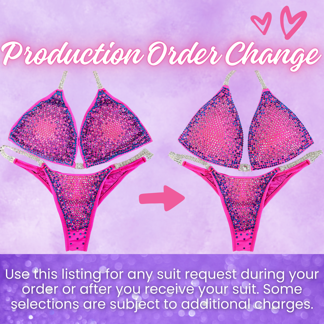 After Order Customer Care – competition suit option