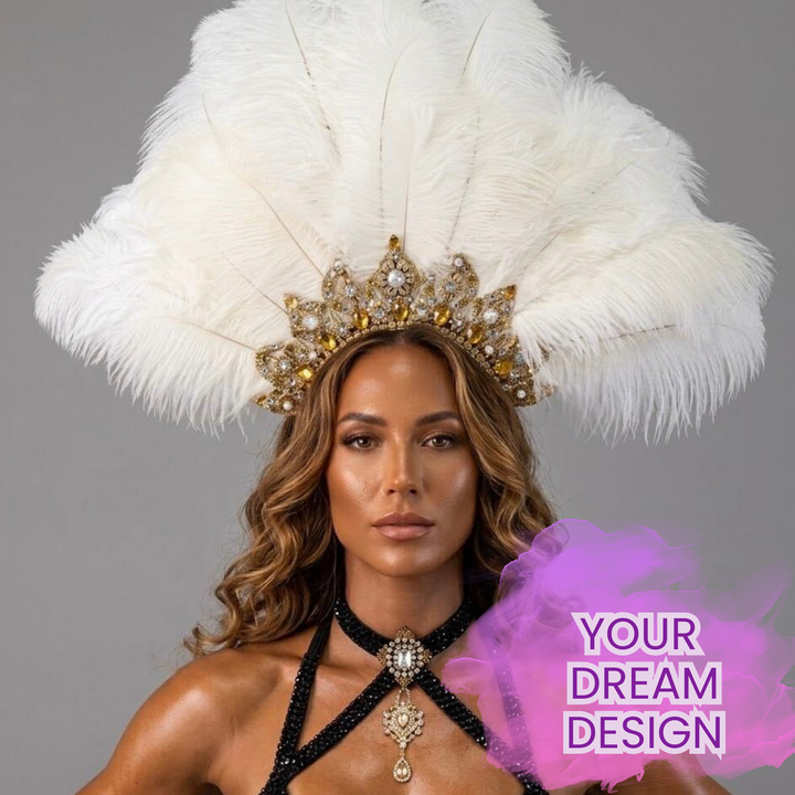 Couture Custom Headpiece  Angel Competition BikinisThe best NPC Competition Suits for the Bikini Division, Fit Model Division Suits, and bodybuilding suits.