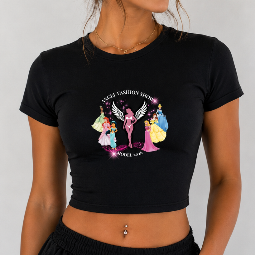 Disney Fashion Show 2026 Crop Top  Angel Competition BikinisThe best NPC Competition Suits for the Bikini Division, Fit Model Division Suits, and bodybuilding suits.