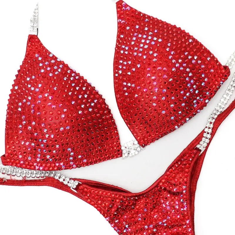 Ashley K's Cherry Bomb Trinity  Angel Competition BikinisNPC Competition Suits