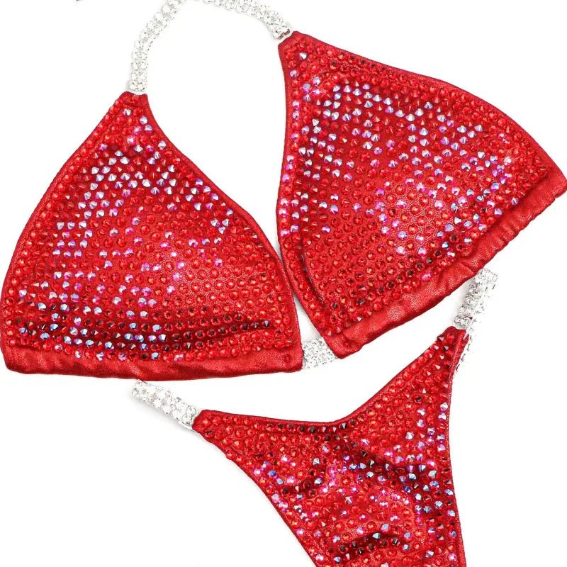 Ashley K's Cherry Bomb Trinity  Angel Competition BikinisNPC Competition Suits