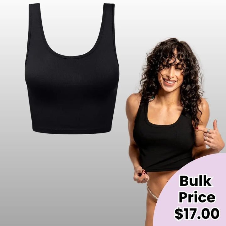 Black Crop Top