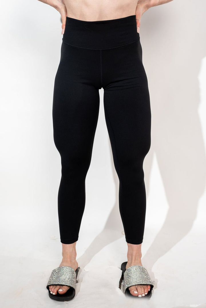 Black Scrunch Leggings