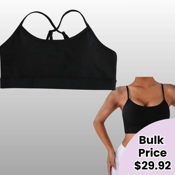 Black Sports Bra  Angel Competition BikinisNPC Competition Suits