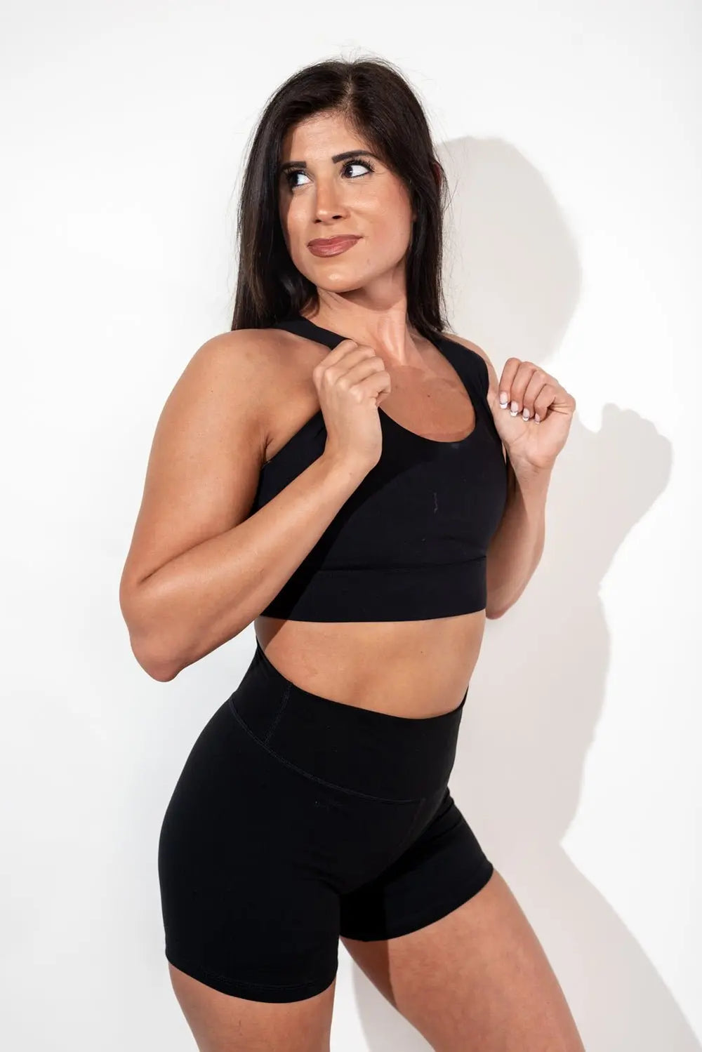 BLACK SPORTS BRA  Angel Competition BikinisNPC Competition Suits