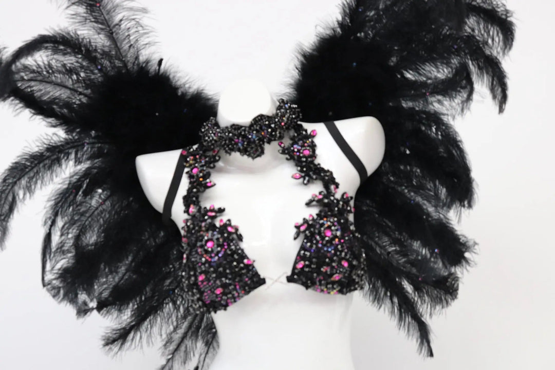 Black Volcano Couture  Angel Competition BikinisNPC Competition Suits