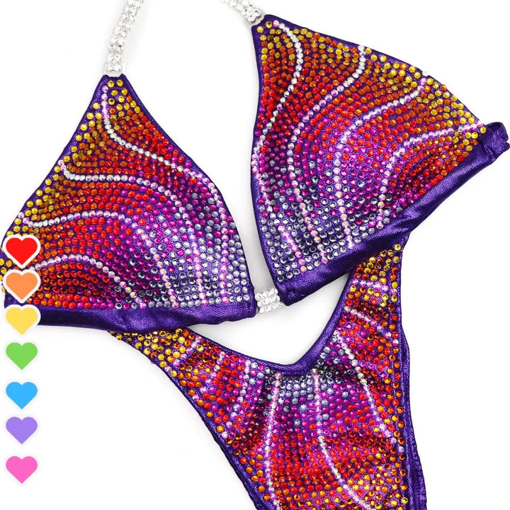 Custom Crystal Flare  Angel Competition BikinisNPC Competition Suits