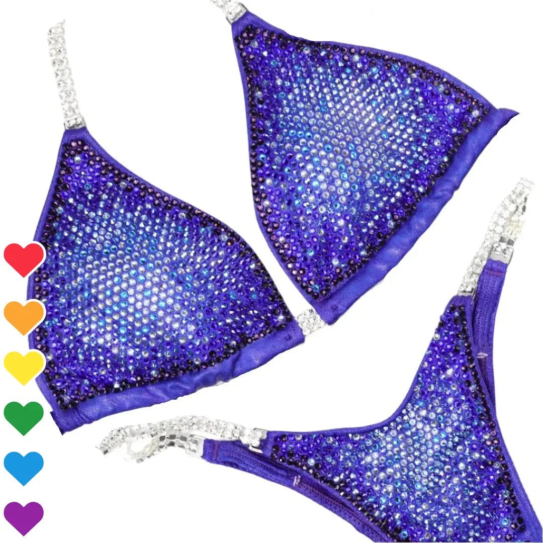 Custom Crystal Nova 4 Color  Angel Competition BikinisNPC Competition Suits