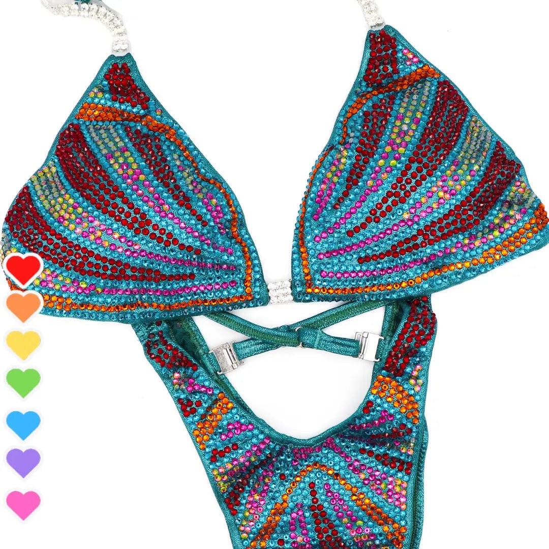 Custom Crystal Phoenix  Angel Competition BikinisNPC Competition Suits