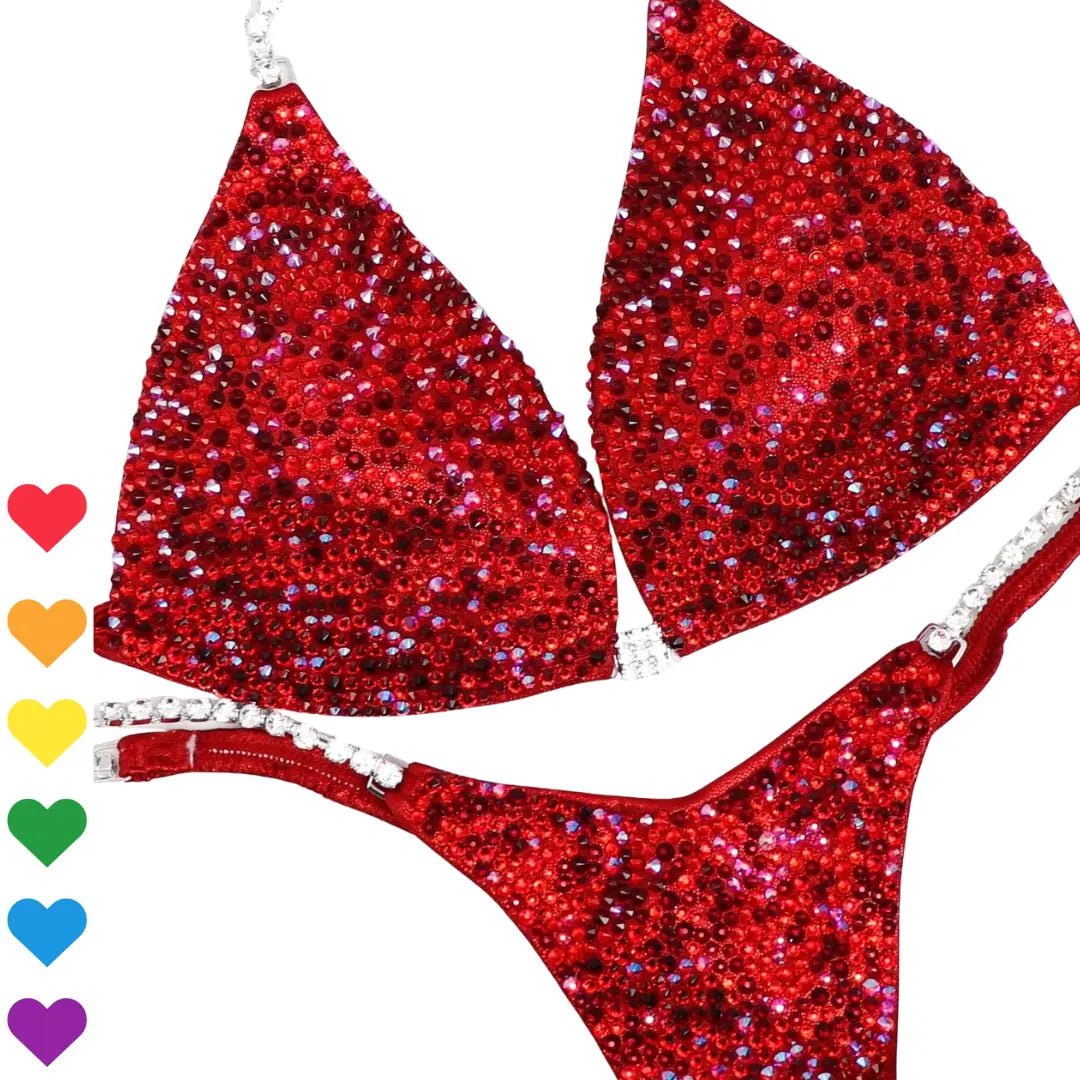 Custom Crystal Radiance  Angel Competition BikinisNPC Competition Suits