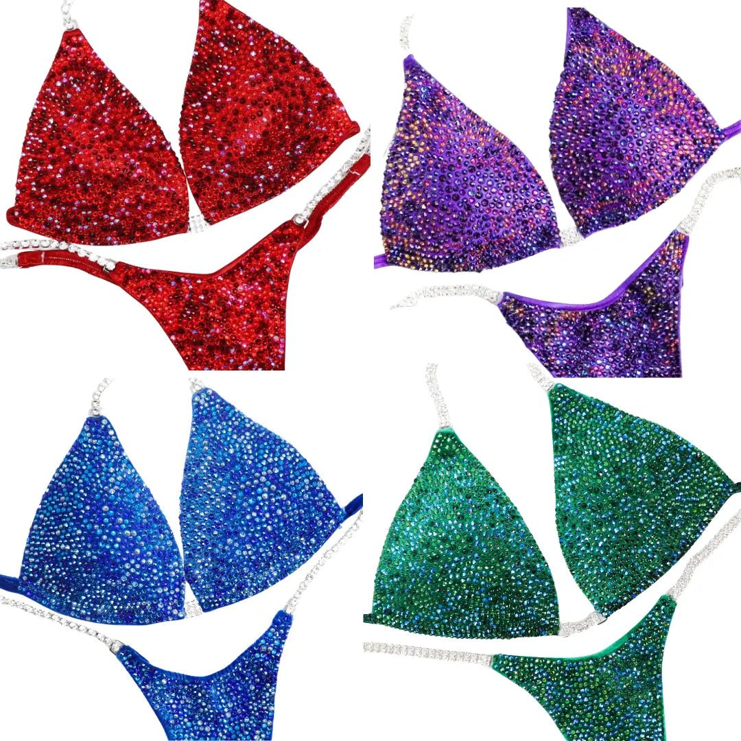 Custom Crystal Radiance  Angel Competition BikinisNPC Competition Suits
