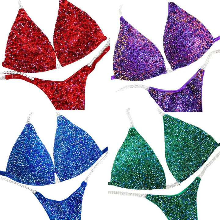 Custom Crystal Radiance  Angel Competition BikinisNPC Competition Suits