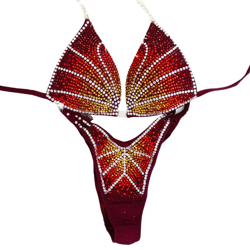 Custom Unique Design  Angel Competition BikinisNPC Competition Suits