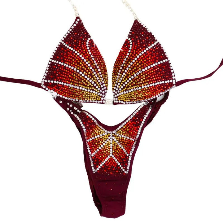 Custom Unique Design  Angel Competition BikinisNPC Competition Suits