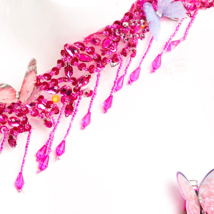 Dustee's Pink Butterfly Couture  Angel Competition BikinisNPC Competition Suits