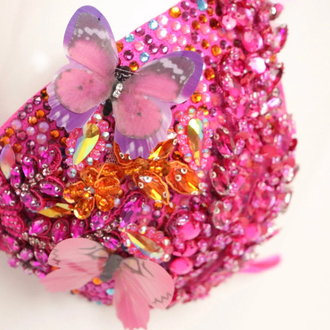 Dustee's Pink Butterfly Couture  Angel Competition BikinisNPC Competition Suits