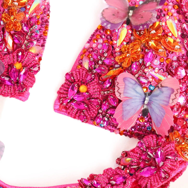 Dustee's Pink Butterfly Couture  Angel Competition BikinisNPC Competition Suits