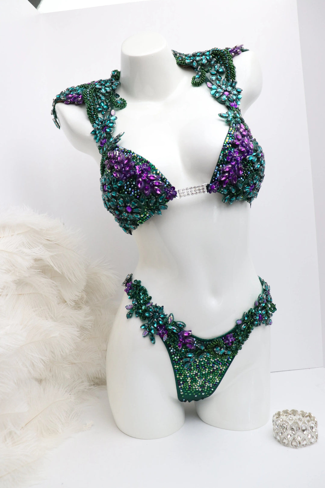 Emerald Ivy Couture  Angel Competition BikinisNPC Competition Suits