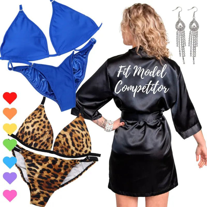 Find the perfect suit for your NPC Fit Model Competition. Angel Competition Bikinis is the best source for your Fit Model Competition Suit. 