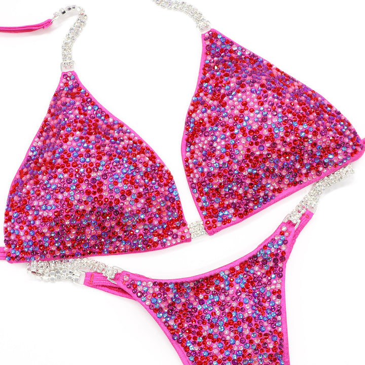Fuchsia Candy Radiance - Angel Competition Bikinis competition_suit