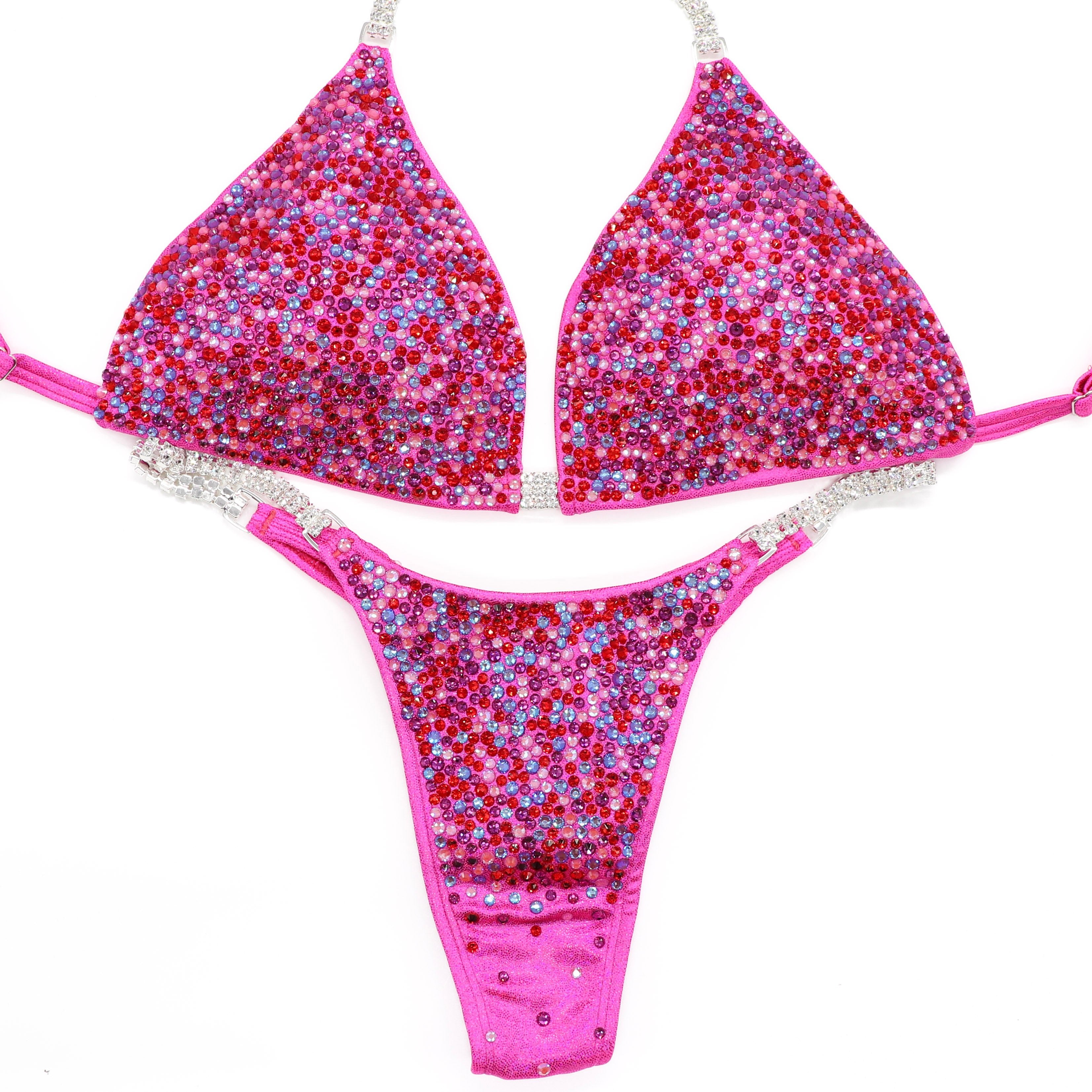 【SANIさん専用】コンテストビキニ紫　S.QUEENSbikini S.Queens Bikinis: NPC, IFBB competition Bikinis