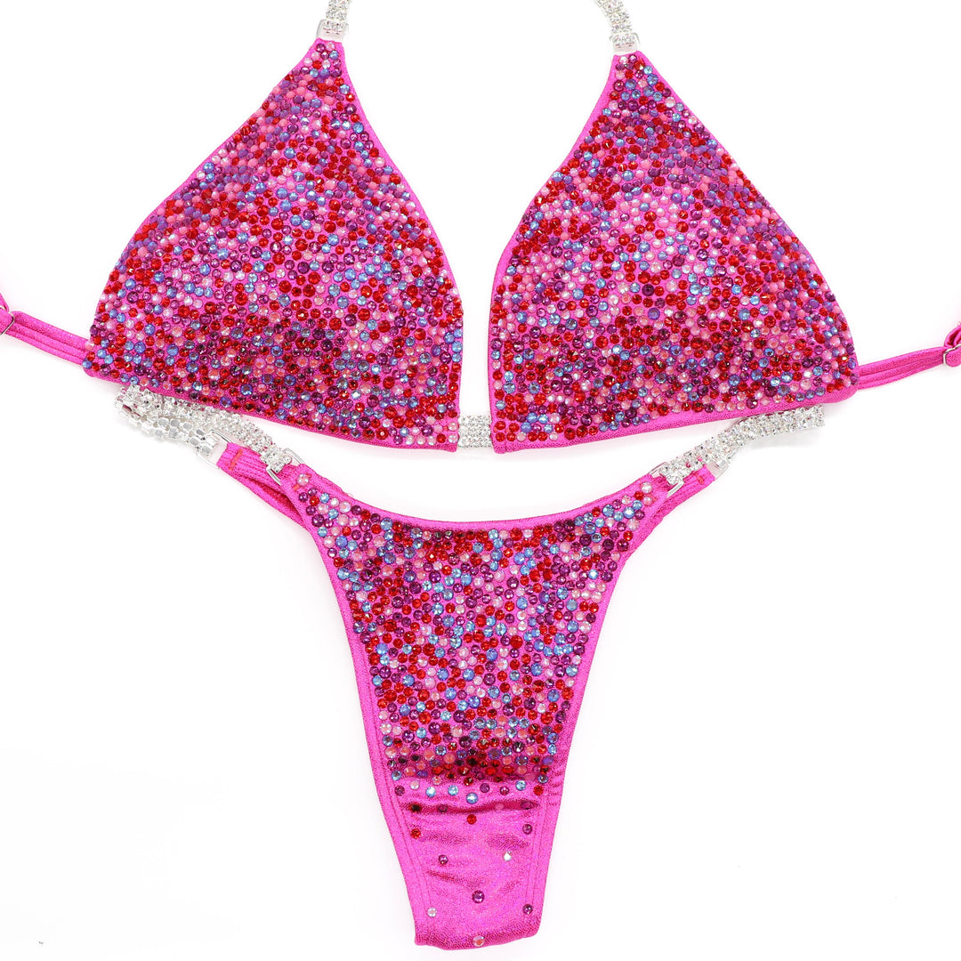 Fuchsia Candy Radiance - Angel Competition Bikinis competition_suit