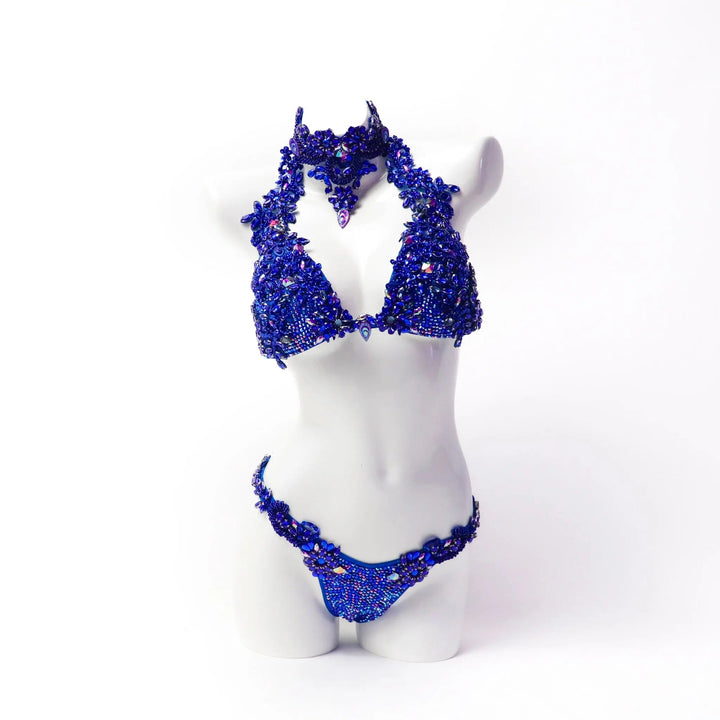 Gracie's Sapphire Goddess Couture  Angel Competition BikinisNPC Competition Suits