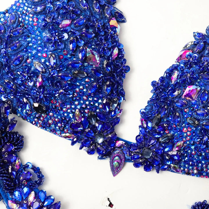 Gracie's Sapphire Goddess Couture  Angel Competition BikinisNPC Competition Suits