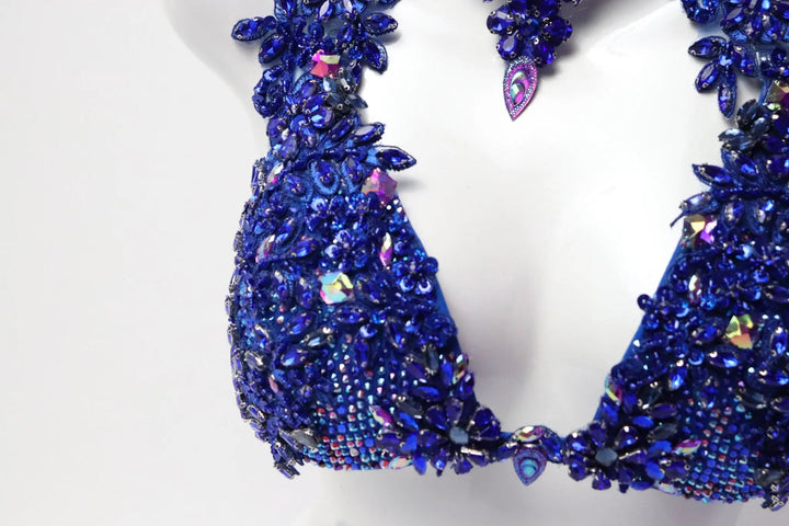 Gracie's Sapphire Goddess Couture  Angel Competition BikinisNPC Competition Suits