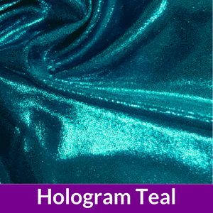 Hologram Teal Fit Model Competition Suit  Angel Competition BikinisNPC Competition Suits